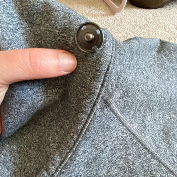 Lululemon That's A Wrap Heathered Snow Slub Coal - Picture 13 of 17